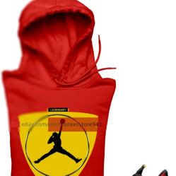 Jordan 14 Size 13 Hoodie 3x