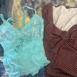 Women’s tops, blouses, crop tops, y2k