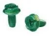 WC - Steel & Green Zinc Ground Screw, #10 x 1/2" 100 / Box