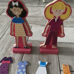 Melissa And Doug Wooden Dress Up Toy 