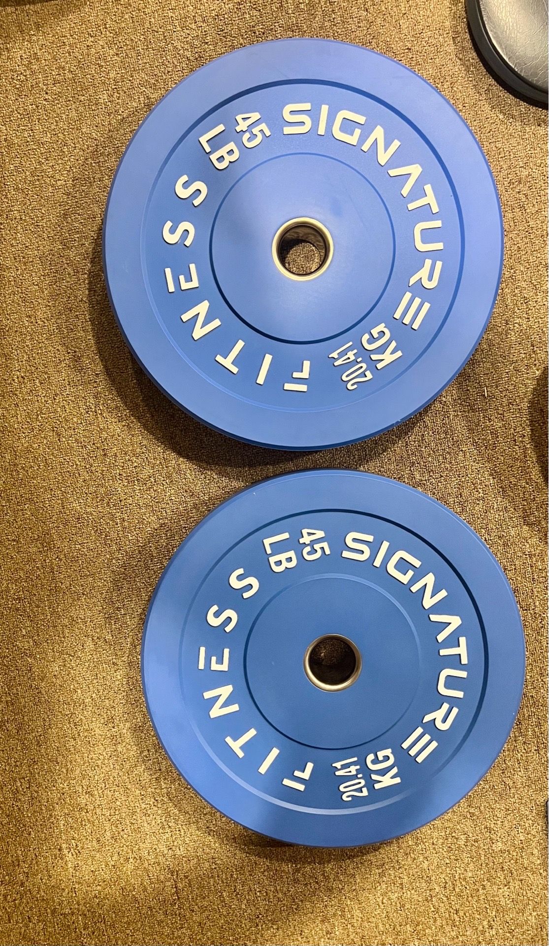 Fitvids Olympic Bumper Plates set, 2"
