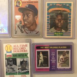 Hank Aaron Baseball Cards