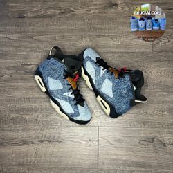 Air Jordan 6 washed denim