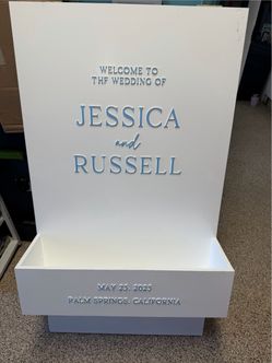 Wedding/Engagement/Baby Shower Sign