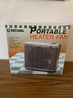 Vintage Tatung Portable Heater/Fan