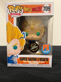 Funko Pop Dragon Ball Z Super Saiyan 2 Vegeta #709 CHASE