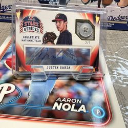 2015 Justin Garza Auto /relic/#