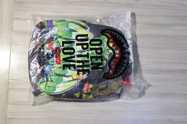 Sprayground “Open Up The Love” Backpack New in Bag Shark Mouth Graffiti