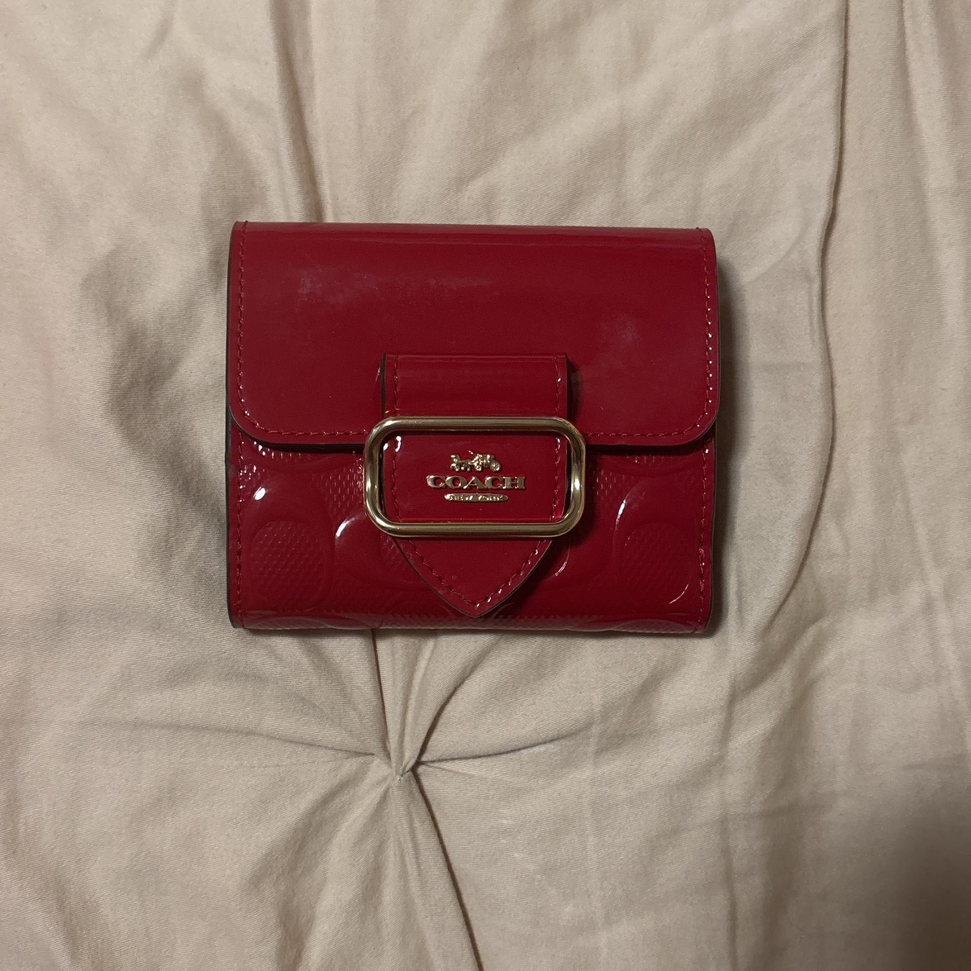 Coach Small Morgan Wallet In Signature Leather