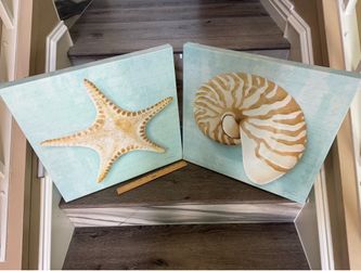 Sea Shell paintings (2)