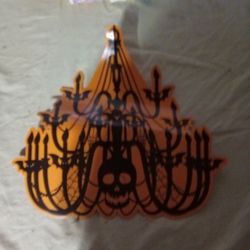 Assorted Halloween Decorations Hanging Ghosts 36tattoos Hanging Paper Skull Chandelier Halloween Flashlight 