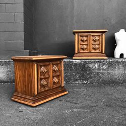  Mid Century Modern Nighstands Or Coffee Tables With Unique Woodworking