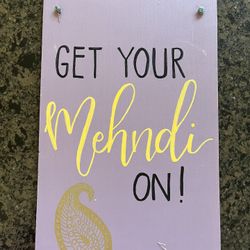 Customized Wooden Handmade Sign
