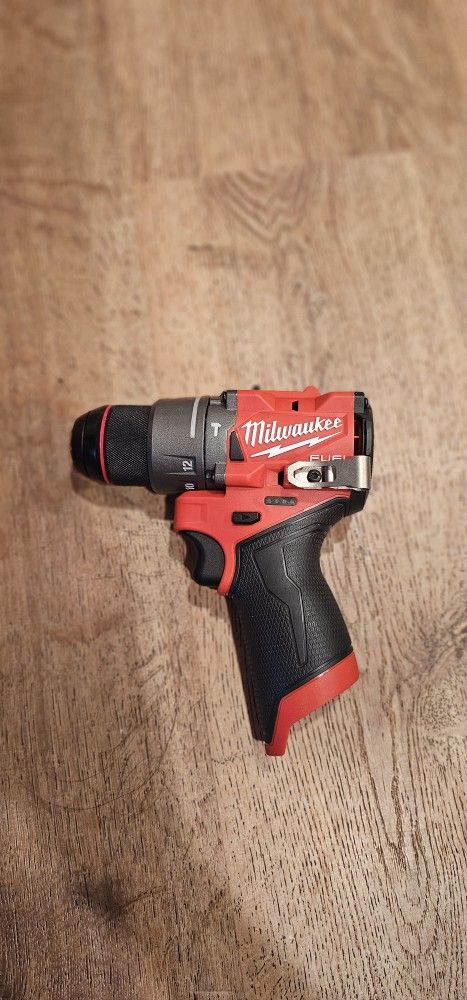 New Milwaukee M12 FUEL 12V Brushless 1/2 in. Hammer Drill (3404-20)