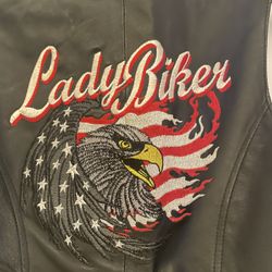Leather Ladies Jacket-size S