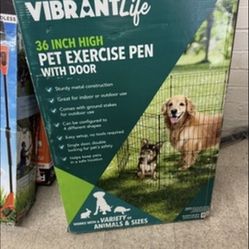 Pet exercise pen 36 in new Buen precio 