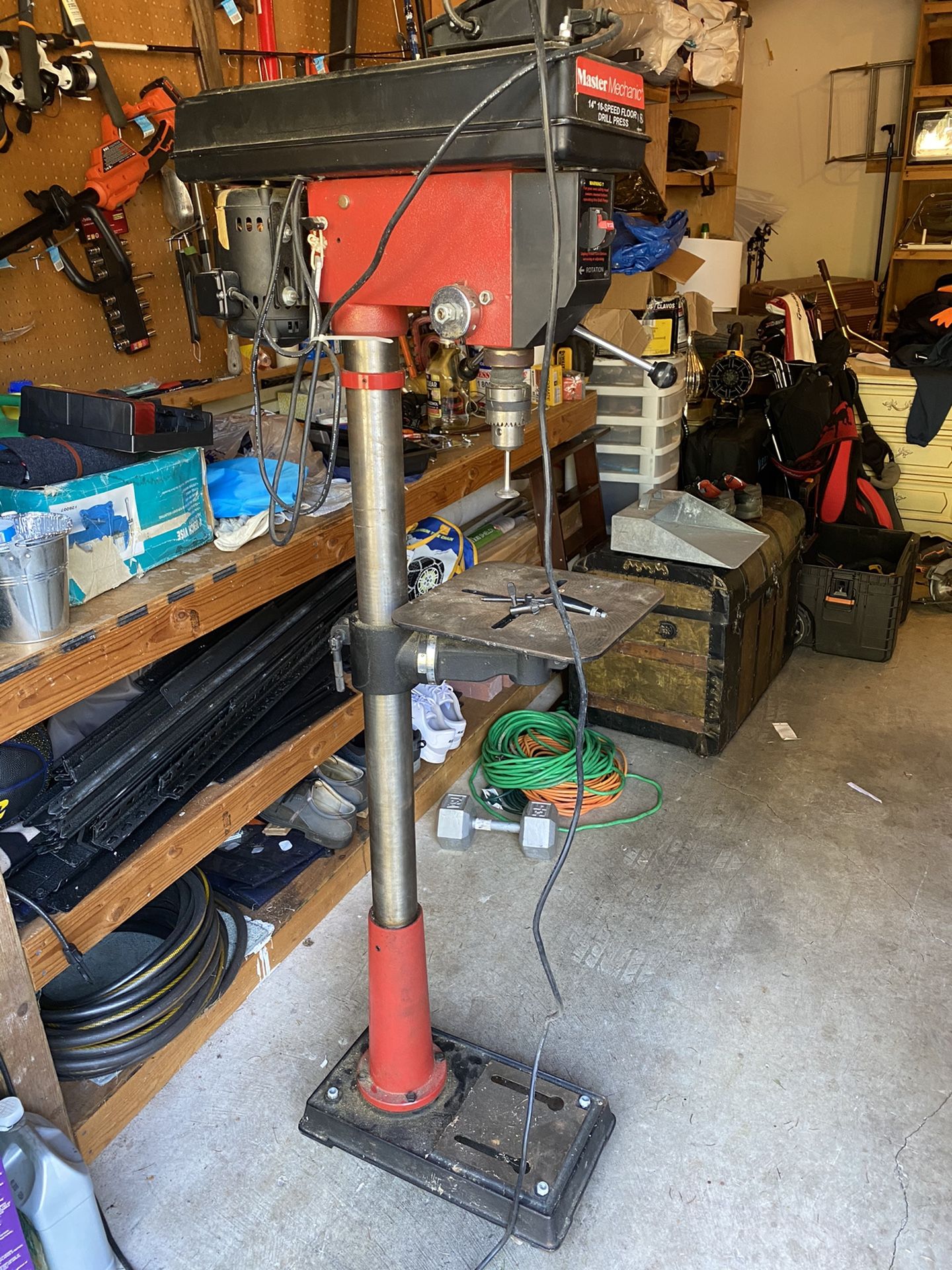 Master Mechanic full size drill press for Sale in WA OfferUp