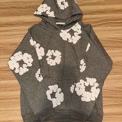 Grey Denim Tears Hoodie Size Large