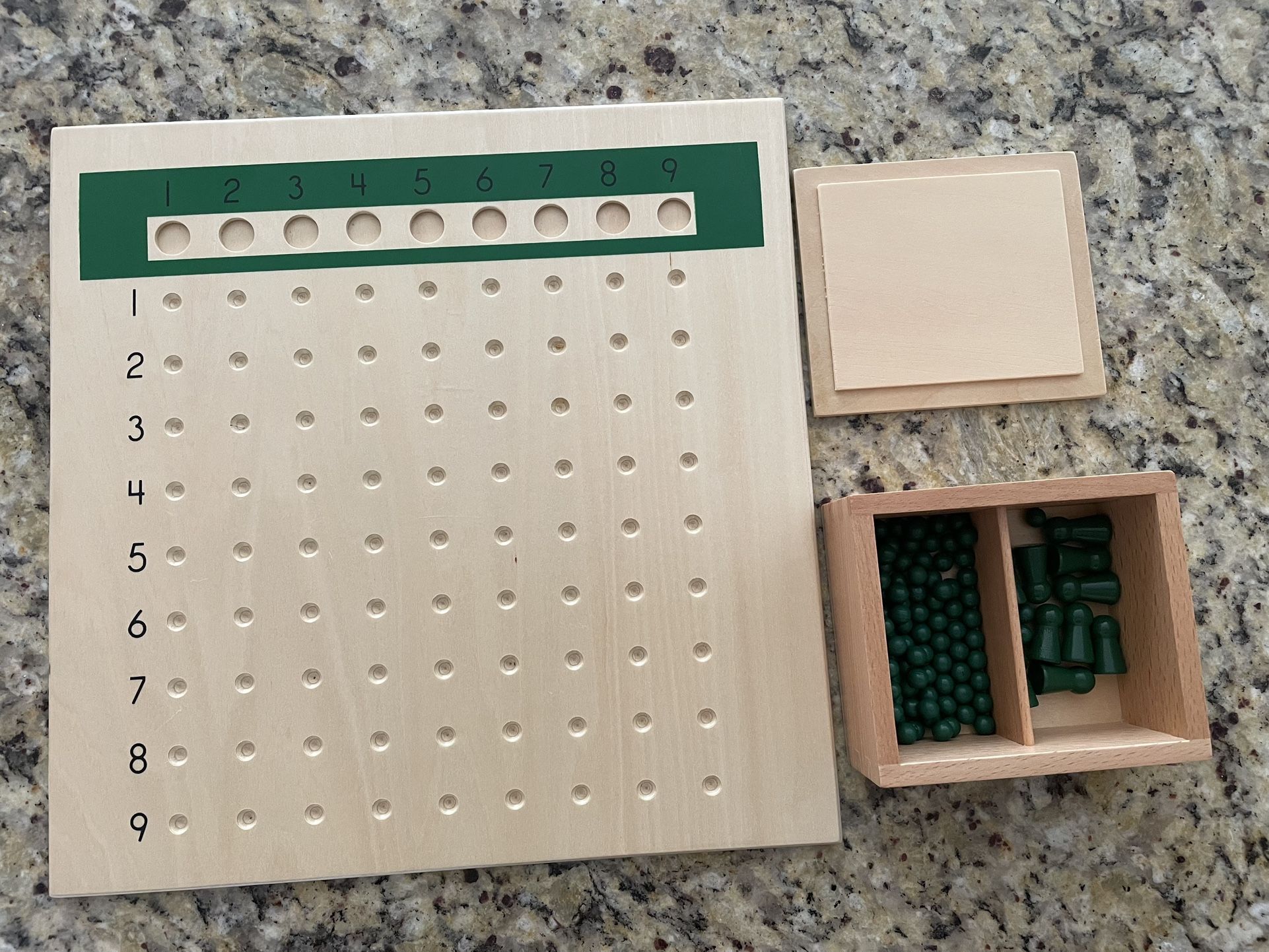 Montessori Unit Division Board
