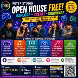 Peter Studio Open House Event Free