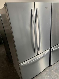 Stainless Steel Whirlpool French Door Refrigerator