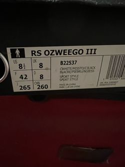 RS OZWEEGO III