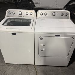 Xl Washer, And Gas Dryer