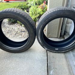 Used Continental Pure Contact Car Tires in Optimal Condition 