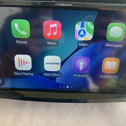 Alpine car Stereo X209D