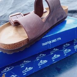 New Nib Birkenstock Arizona's In Box Made In Germany Look @
