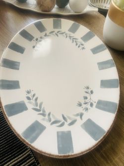 Oval Serving Tray- New! 