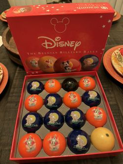 Disney Billiard Balls