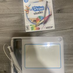 U Draw Studio Game And Tablet For Nintendo Wii 