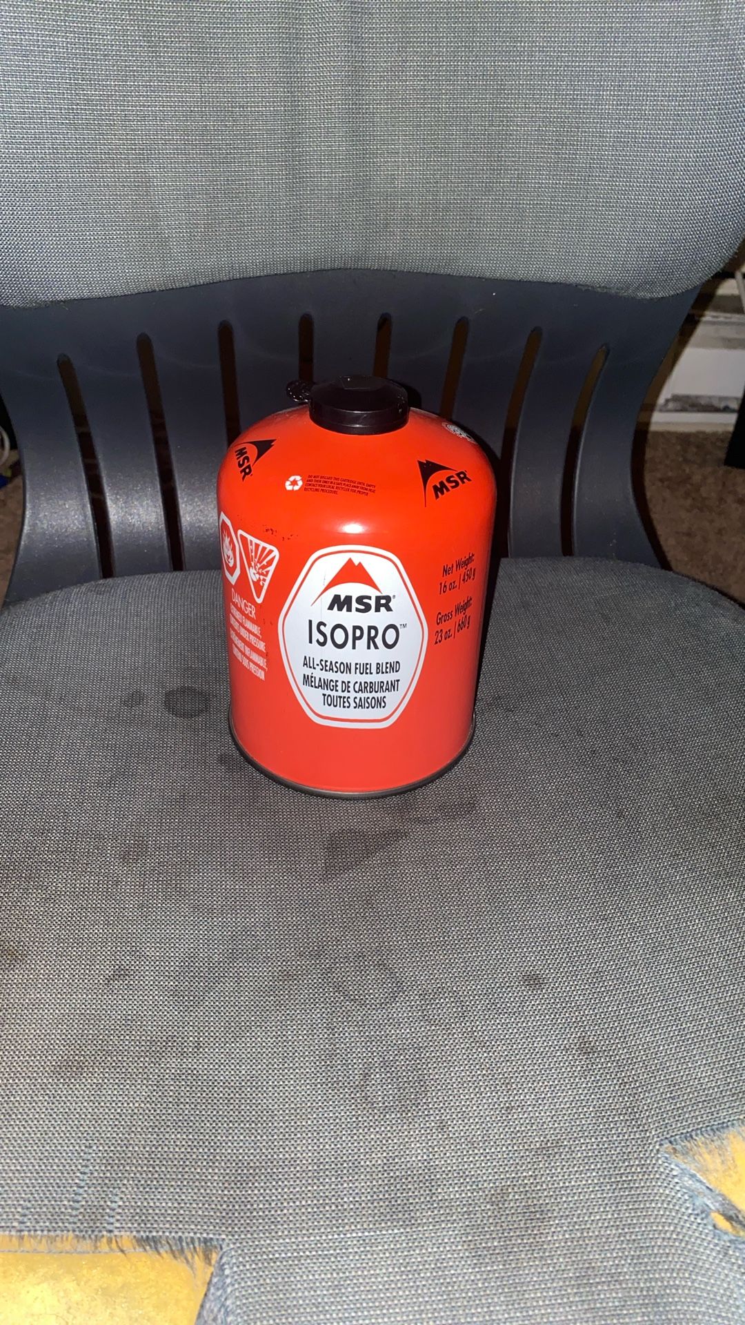 Brand New MSR Isopro Fuel Canister