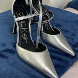 Silver Woman’s Shoes