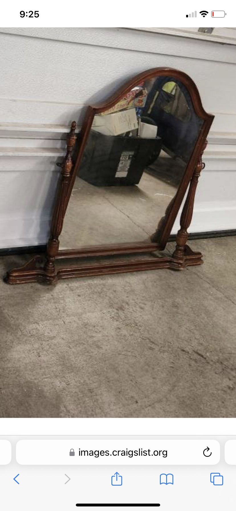 Antique Vanity Mirror 