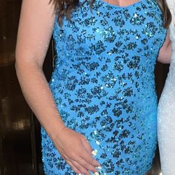 Hello Molly Blue Dress