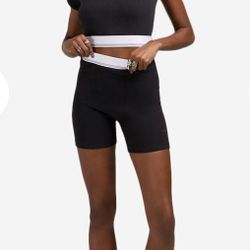 Adidas Woman Rib Shorts Medium  New With Tags