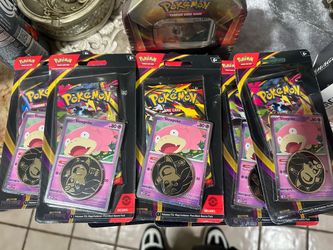 Pokemon Pitch Black Blister Slowpoke Black Star Promo Sealed 8 Total packs cards