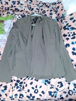 New York & Company Pinstripe Blazer