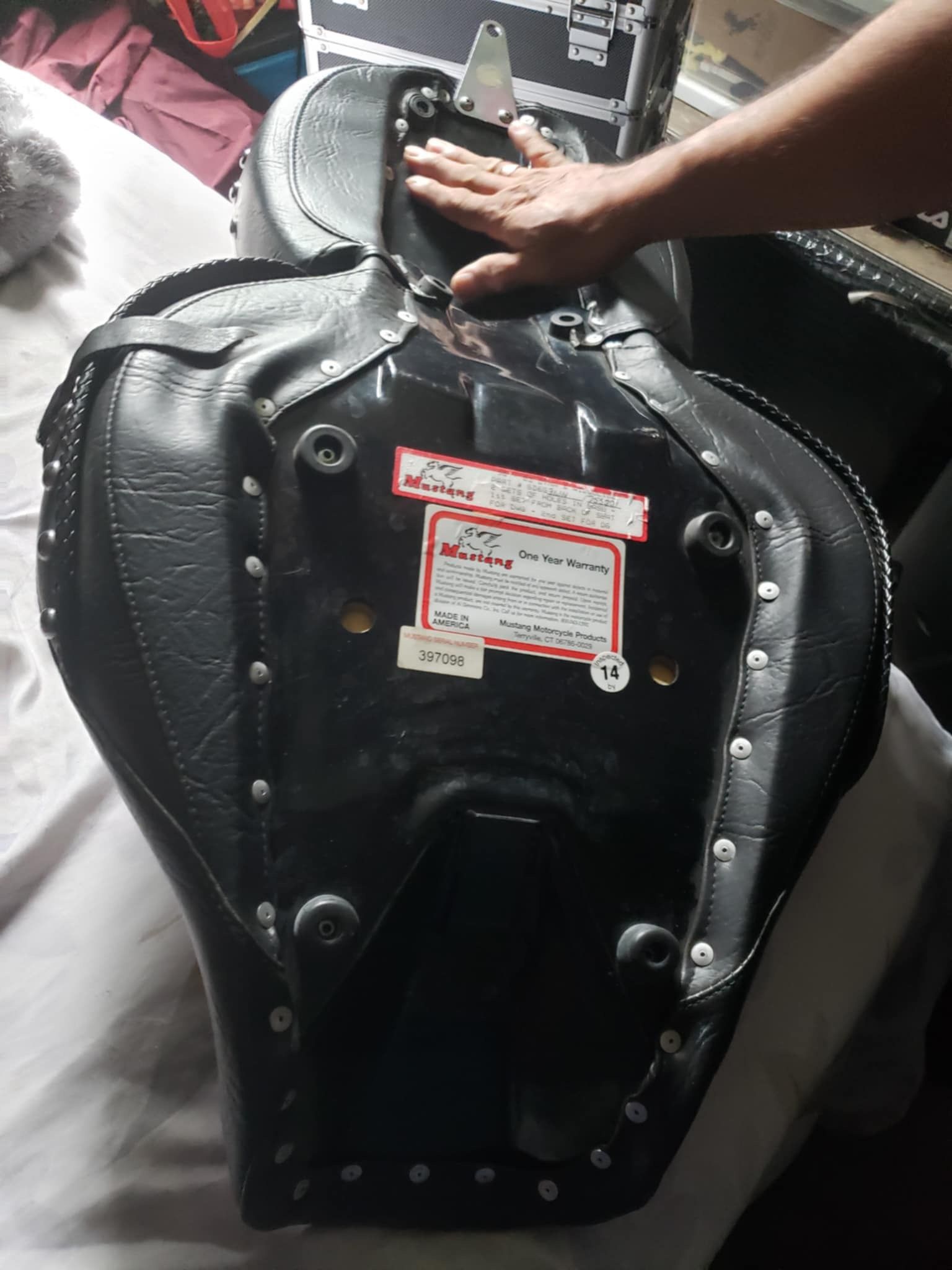 Mustang Motorcycle Seat