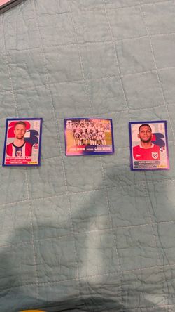 Panini FIFA World Cup Sticker Cards Lot of 3