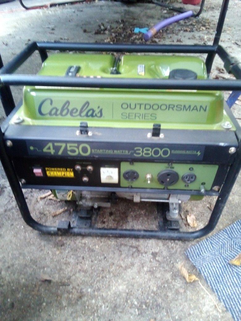 Briggs And Stratton Cabella Generator 4750
