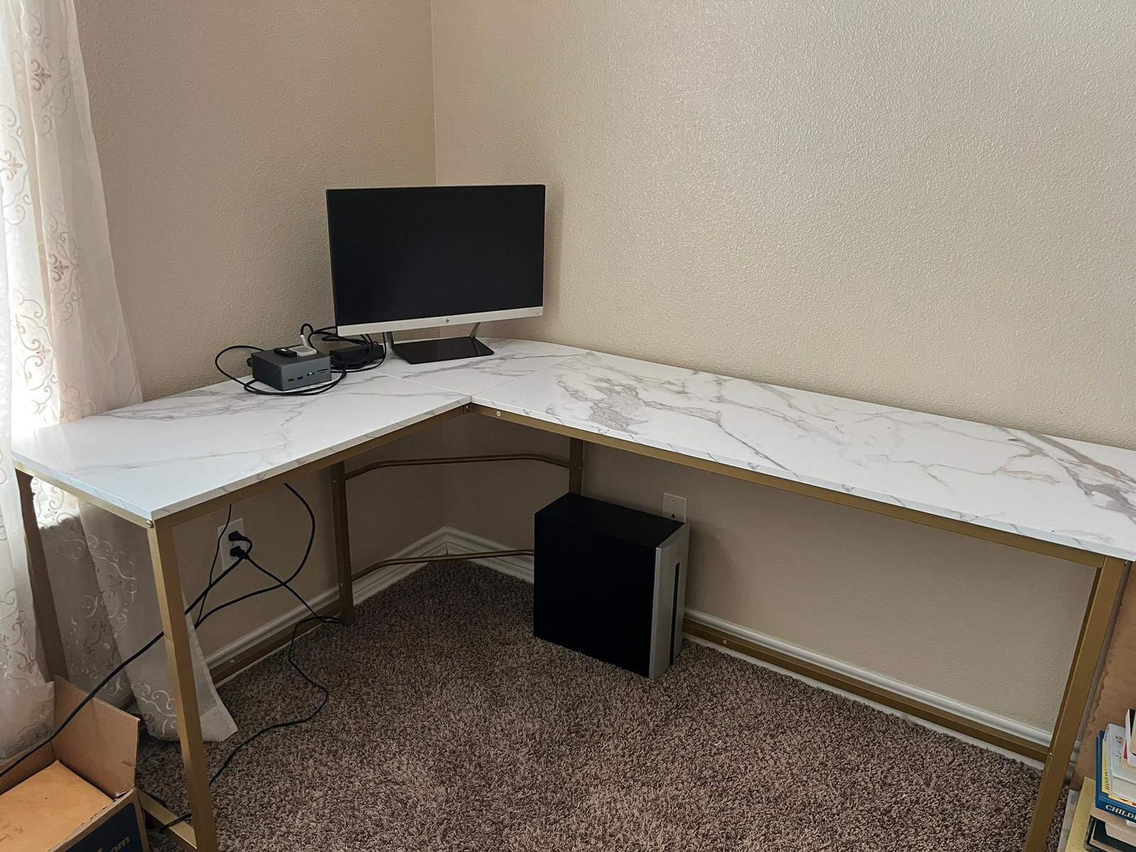 Nice L Desk Like New No Scratches 