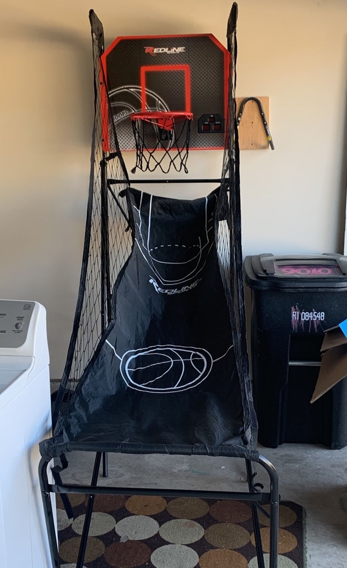 Inside basketball Hoop