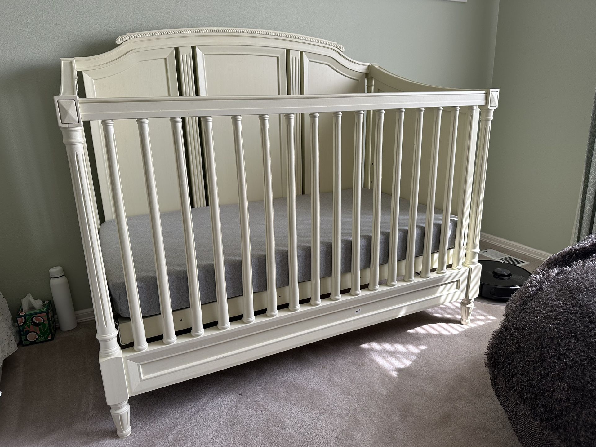 Pottery Barn solid wood crib