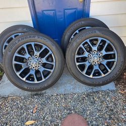 Toyota Wheels with Yokohama Geolandar X-CV Tires