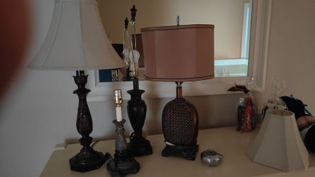 Assorted lamps