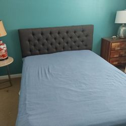 Queen Bed With Mattress 