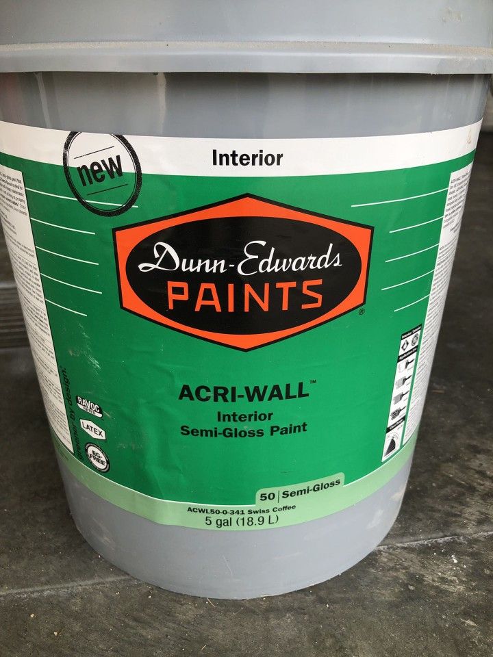 Dunn Edwards Paint White Gloss Interior